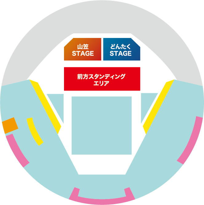 ドーム内シートMAP