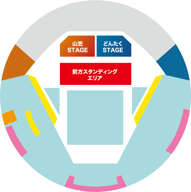 ドーム内シートMAP